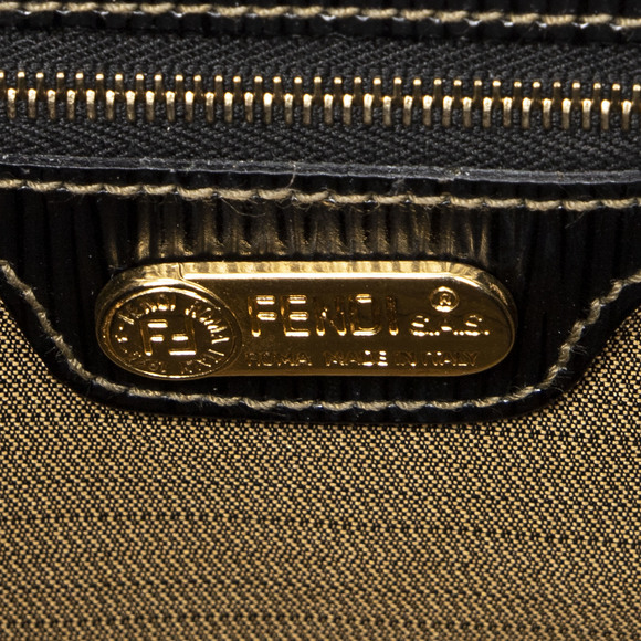 Fendi Large Pequin Zip Tote - Picture 8 of 8